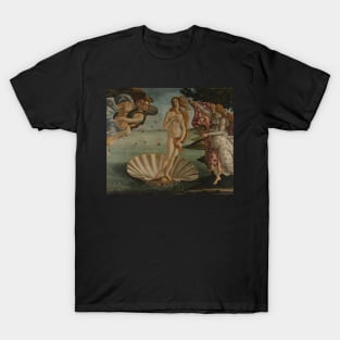 The birth of Venus (1480) by Sandro Botticelli T-Shirt